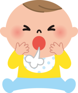 咳をする子供